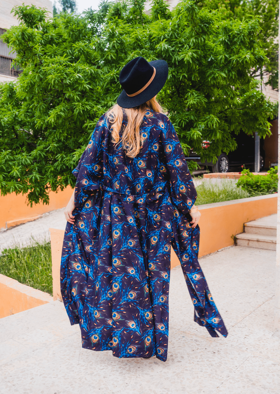 Long Kimono Robe/Women Cover Up – Kimonobykat